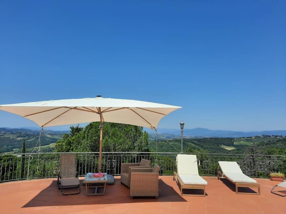 Villa Tutti I Colori Del Chianti Linari Ngoại thất bức ảnh